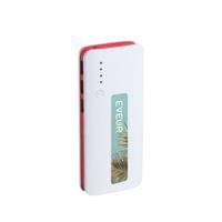 Cool Мобилна батерия Kaprin, с 3 USB порта, 10 000 mAh, бяло и червено - 2