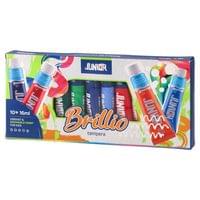 Темперни бои Junior Brillio, в тубички по 16 ml, 10 цвята - 1