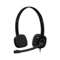 Слушалки Logitech Overhead H151, жични, черни, 3.5 mm... - 1 Слушалки Logitech Overhead H151, жични, черни, 3.5 mm... - 1