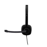 Слушалки Logitech Overhead H151, жични, черни, 3.5 mm... - 2 Слушалки Logitech Overhead H151, жични, черни, 3.5 mm... - 2