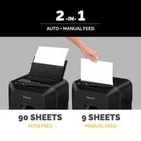 Шредер за унищожаване на документи Fellowes Automax 90M, Soho, Mini-Cut,... - 2
