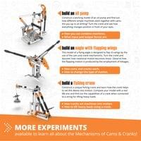 Engino Конструктор STEM Mechanics - Манивели и зъбци - 12