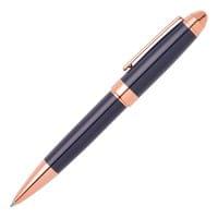 Hugo Boss Химикалка Icon, в кутия, синя, със златисто-розови елементи - 2