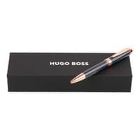 Hugo Boss Химикалка Icon, в кутия, синя, със златисто-розови елементи - 2