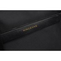 Чанта за лаптоп Kingsons Aura, дамска, 15.6'', черна - 3 Чанта за лаптоп Kingsons Aura, дамска, 15.6'', черна - 3