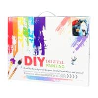 Foska Комплект рисуване по номера Котки, 40 x 50 cm - 4