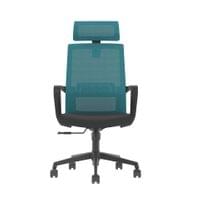 Директорски стол RFG Smart HB, дамаска и меш, Tilt механизъм, до 120 kg,... - 1