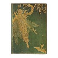 Paperblanks Тефтер Olive Fairy, Midi, широки редове, мека... - 1