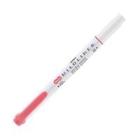 Zebra Текст маркер Mildliner Cool &amp; Refined, двоен, червен - 2