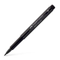 Faber-Castell Маркер-четка Pitt Artist Pen, B, № 199, черен - 1