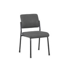 Посетителски стол RFG Solid M, текстил, метална основа, до 150 kg, сив,... - 1