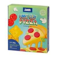 Комплект за моделиране Junior Funny Clay, пица - 1 Комплект за моделиране Junior Funny Clay, пица - 1