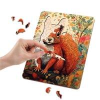 Moxy Пъзел Катерица, уникални форми, дървен, 130 части - 2