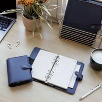 Filofax Органайзер The Original Personal, среднощно синьо - 5