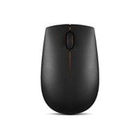 Мишка Lenovo 300, безжична, USB, AA, черна - 2