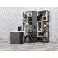 Стелаж RFG Boxi M, метален, 72 х 37 х 212 cm, черен - 6
