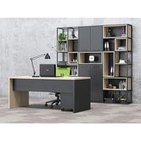 Стелаж RFG Boxi M, метален, 72 х 37 х 212 cm, черен - 8