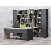 Стелаж RFG Boxi M, метален, 72 х 37 х 212 cm, черен - 10