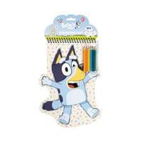 Moxy Книжка за оцветяване Bluey, 40 листа, с 6 молива - 1