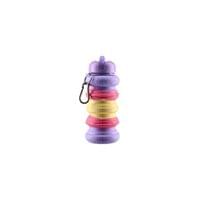 Бутилка Takk Roby, сгъваема, 550 ml, пастелни цветове, асорти - 2