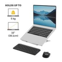 Поставка за лаптоп Fellowes Alumia, сива - 3