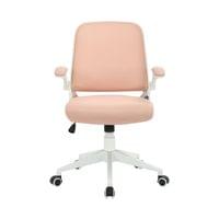 Офис стол RFG Pretty White W, дамаска и меш, Tilt механизъм, до 120 kg,... - 2