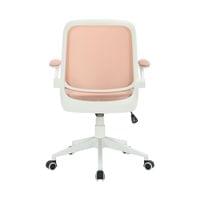 Офис стол RFG Pretty White W, дамаска и меш, Tilt механизъм, до 120 kg,... - 3 Офис стол RFG Pretty White W, дамаска и меш, Tilt механизъм, до 120 kg,... - 3