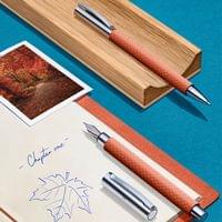 Faber-Castell Химикалка Ambition OpArt, червена - 2