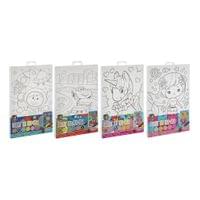 Moxy Комплект рисуване по номера, A4, 2 шаблона, асорти,... - 1