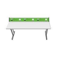 Ученическа маса RFG Flat, лабораторна, над VII клас, 180... - 1