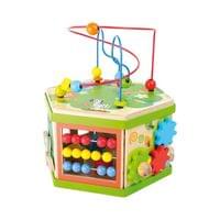 Small Foot Куб Сафари, дидактичен, дървен, 29 х 25 х 30 cm - 2