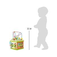 Small Foot Куб Сафари, дидактичен, дървен, 29 х 25 х 30 cm - 8