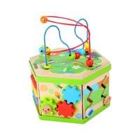 Small Foot Куб Сафари, дидактичен, дървен, 29 х 25 х 30 cm - 2