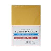 Top Office Визитен картон Metallics, А4, 300 g/m², Super Gold, 10 листа - 1