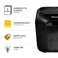Шредер за унищожаване на документи Fellowes Powershred LX25, P-4,... - 2