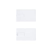 USB флаш памет Credit Card, USB 2.0, 16 GB, без лого, бяла - 4