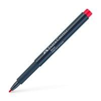 Faber-Castell Маркер, объл, 1.5 mm, неон, червен - 1