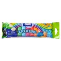 Пластилин Junior Kreatino, 200 g, 10 цвята - 1
