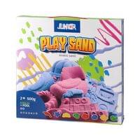 Комплект кинетичен пясък Junior Play Sand, животни, 500 g - 1 Комплект кинетичен пясък Junior Play Sand, животни, 500 g - 1