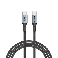 Кабел Verbatim Sync &amp;amp; Charge, USB Type-C към USB Type-C, 60 W, 120 cm - 1