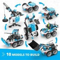 Робот Engino Education Ginobot Premium, с презареждащи се батерии - 10