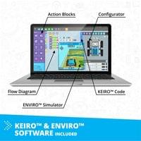 Робот Engino Education Ginobot Premium, с презареждащи се батерии - 11