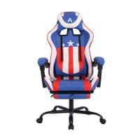 Геймърски стол RFG Max Game, екокожа, Multi-function механизъм, метална... - 1