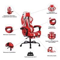 Геймърски стол RFG Max Game, екокожа, Multi-function механизъм, метална... - 7 Геймърски стол RFG Max Game, екокожа, Multi-function механизъм, метална... - 7