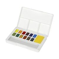 Faber-Castell Акварелни бои, с палитра, 12 цвята в кутия - 2