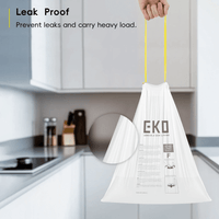 Торби за смет Eko, тип F, с връзка, 40-60 L, 12 броя - 6