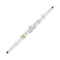 Zebra Текст маркер Mildliner Cool &amp;amp; Refined, двоен, зелен - 1