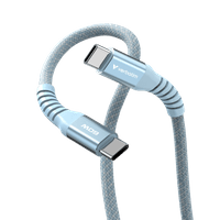 Кабел Verbatim Sync &amp; Charge, магнитен, USB Type-C към USB Type-C, 60 W,... - 2