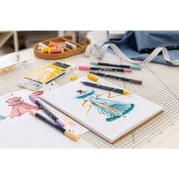 Faber-Castell Маркер Goldfaber Sketch - Fashion, 6 броя - 2 Faber-Castell Маркер Goldfaber Sketch - Fashion, 6 броя - 2