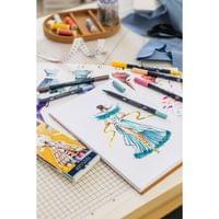 Faber-Castell Маркер Goldfaber Sketch - Fashion, 6 броя - 3 Faber-Castell Маркер Goldfaber Sketch - Fashion, 6 броя - 3